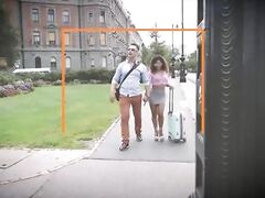 Mouth-watering Brazil hottie Liv Revamped double penetrated on the bed