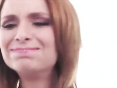 Nerdy girls squirt when pleased and suck dick