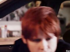 Lesbian Officer Lily uses Strap-on Dildo Efficiently!