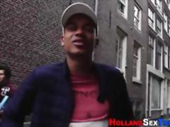 Dutch whore fucks black