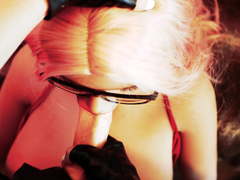 Big Tit Sex Doll Strapon Fuck and Cum on Tits for Valentines