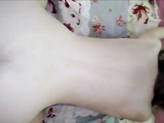 First Time Anal - German Student Fucked In Ass - Creampie