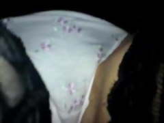 Moist White Cotton Panties