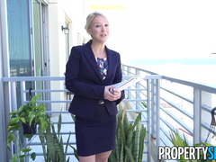 PropertySex - Southern MILF real estate agent gets creampie