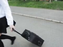 BITCHES ABROAD - Hot ass fucking with sexy Czech tourist