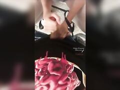 PUBLIC SEX and CUM SHOT, I Fucked Her Outside Her Apartment in the Stairs, MEXICAN WHORE STUDENT