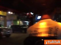 Gorgeous Asian girl rides cock in the hotel room