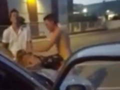 Uber Parking Lot Fuck