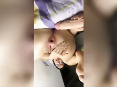 Arab with irritated and open anus from so much fucking