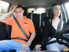 Lady Gang Lunges on Instructor's Dong ASAP! Czech XXX