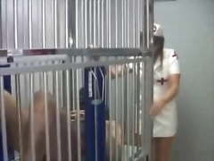 Porsche Lynn shows Lisa Berlin her FISTING PARLOR