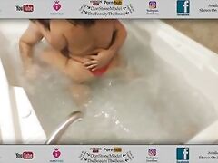 Latina Maid Cleans Las Vegas Room Then Joins Me In Jacuzzi Sexy Big Juicy Round Ass