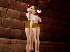 Boobjob from Amazonian Giantess (Monster Girl Dungeon)