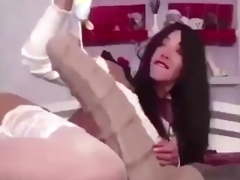 Monster Dildo Anal Insertion