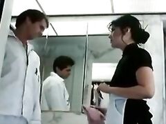 Mai Lin, Eric Edwards in vintage porn star Mai Lin plays obedient maid