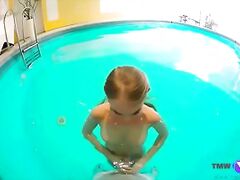 Tmw VR net - Nancy A - SLENDER BLONDE SWIMMER FUCKED A HORNY STALKER