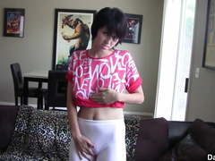 Camel Toe And Huge Tits On This Amateur Slut