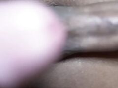 Shemale Tiny Sissy Clitty Slapped Hard by a Big 9 Inch Dick Closeup Slomo