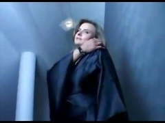 Satin tease , big tits , blonde ,tease