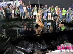 Naked Mud Wrestling Sluts at Trucks Gone Wild