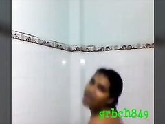 1222 Indian girl nude dancing in bathroom