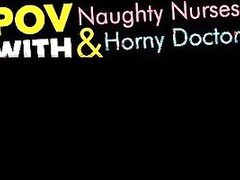 Real and crafty nurses take care of cock