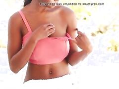 Ebony babe Jezabel Vessir