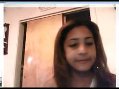 Luisana Santos on Webacam From the Dominican Republic