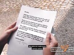 White Bread Claudia Swea BANGED by Italian macho!WOLF WAGNER