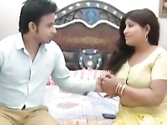 Hot Auntie with hotel boy full sexy and hot sex Desi