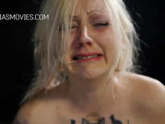 Blonde servant girl receives strict discipline