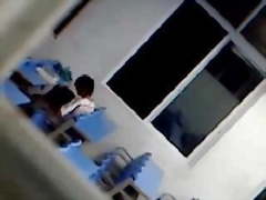 Chinese Couple Blowjobs in Jilin University