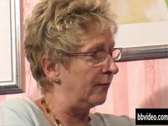 Busty german milf gets nailed