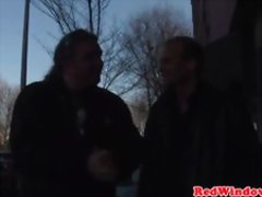 Real hooker creampied in Amsterdam