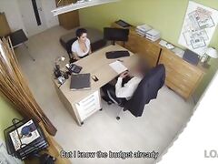 LOAN4K. Hottie is out of money so why she takes her clothes off