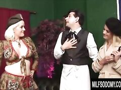 Chloe DeLaure and Lydie Lust anal sex